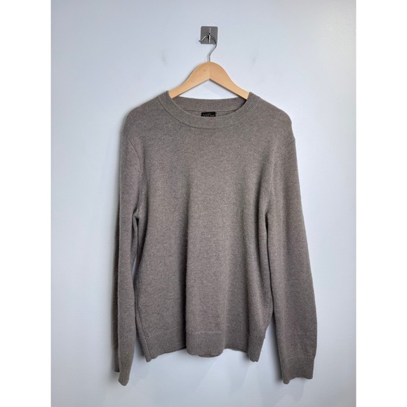 J.Crew Other - J.Crew Men Brown Cashmere Crewneck Sweater CB520 Medium